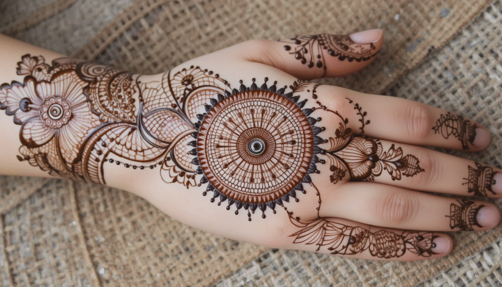bridal mehndi design