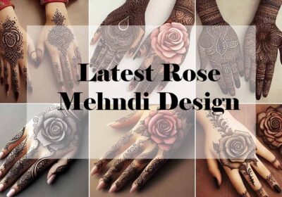 Rose Mehndi Designs