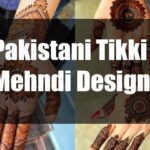Pakistani Tikki Mehndi Designs