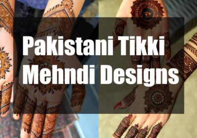 Pakistani Tikki Mehndi Designs